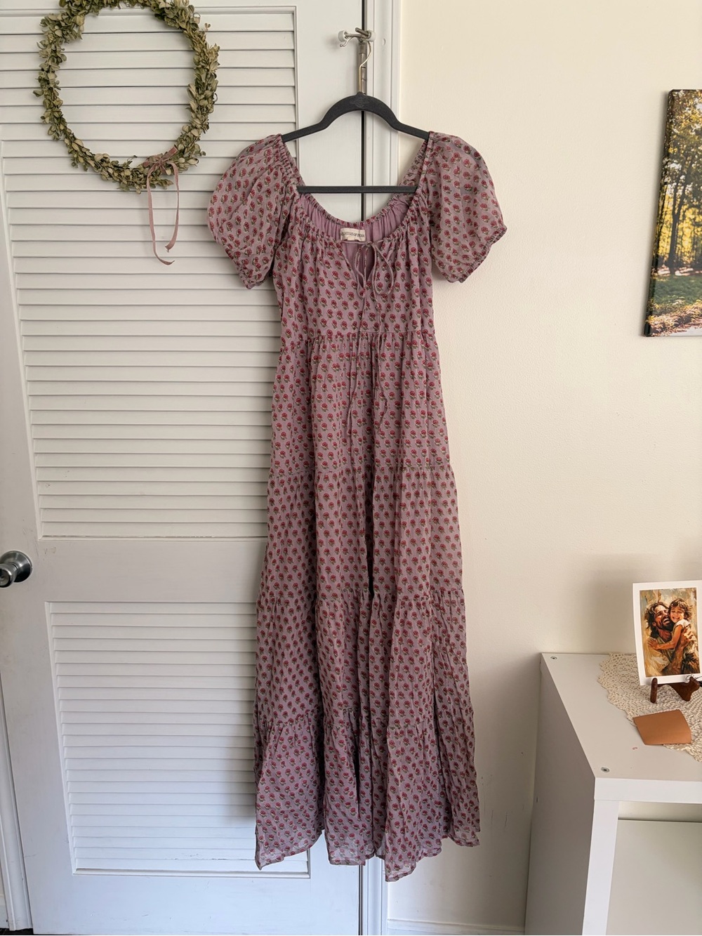 Daughters of India Violet Sita Maxi Dress
